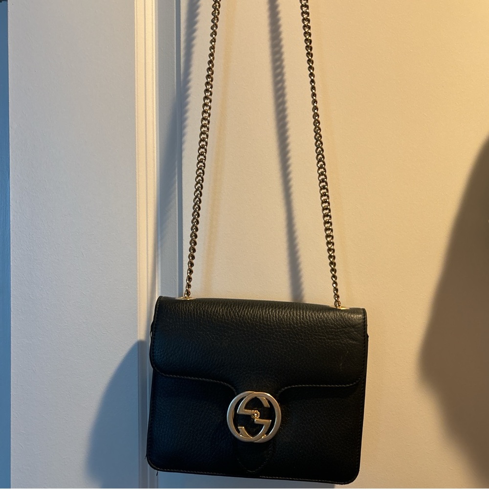 Gucci Black crossbody purse